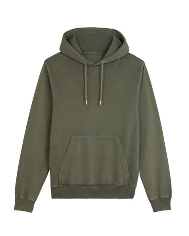 Archer Vintage - Der Garment-Dyed Unisex-Hoodie aus French Terry - G. Dyed Khaki - XS bedrucken, Art.-Nr. STSU040C109XS Archer Vintage - Der Garment-Dyed Unisex-Hoodie aus French Terry - G. Dyed Khaki - XS bedrucken, Art.-Nr. STSU040C109XS