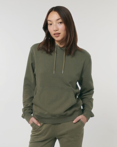 Archer Vintage - Der Garment-Dyed Unisex-Hoodie aus French Terry - G. Dyed Khaki - L bedrucken, Art.-Nr. STSU040C1091L Archer Vintage - Der Garment-Dyed Unisex-Hoodie aus French Terry - G. Dyed Khaki - L bedrucken, Art.-Nr. STSU040C1091L