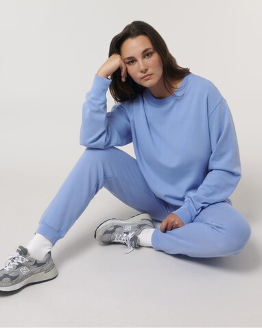 Matcher Vintage - Das Garment-Dyed Rundhals-Unisex-Sweatshirt aus French Terry - G. Dyed Swimmer Blue - XS bedrucken, Art.-Nr. STSU085C103XS Matcher Vintage - Das Garment-Dyed Rundhals-Unisex-Sweatshirt aus French Terry - G. Dyed Swimmer Blue - XS bedrucken, Art.-Nr. STSU085C103XS