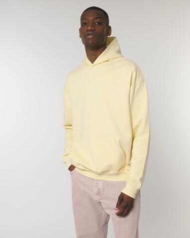 Cooper Dry - Der Boxy Unisex-Hoodie mit trockenem Griff - Butter - S bedrucken, Art.-Nr. STSU797C0781S