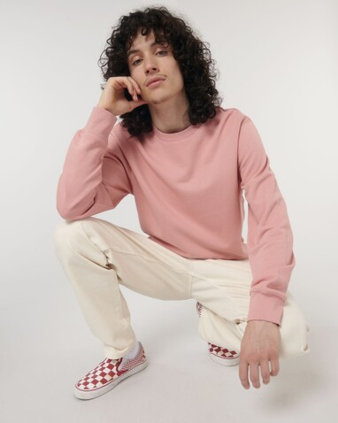 Matcher - Das Rundhals-Unisex-Sweatshirt aus French Terry - Canyon Pink - XXS bedrucken, Art.-Nr. STSU799C0382S