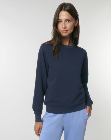 Matcher - Das Rundhals-Unisex-Sweatshirt aus French Terry - French Navy - S bedrucken, Art.-Nr. STSU799C7271S Matcher - Das Rundhals-Unisex-Sweatshirt aus French Terry - French Navy - S bedrucken, Art.-Nr. STSU799C7271S