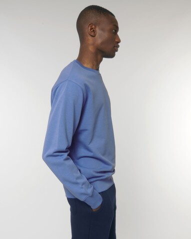 Matcher - Das Rundhals-Unisex-Sweatshirt aus French Terry - Bright Blue - M bedrucken, Art.-Nr. STSU799C0531M Matcher - Das Rundhals-Unisex-Sweatshirt aus French Terry - Bright Blue - M bedrucken, Art.-Nr. STSU799C0531M