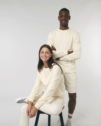 Matcher - Das Rundhals-Unisex-Sweatshirt aus French Terry - Natural Raw - M bedrucken, Art.-Nr. STSU799C0541M Matcher - Das Rundhals-Unisex-Sweatshirt aus French Terry - Natural Raw - M bedrucken, Art.-Nr. STSU799C0541M