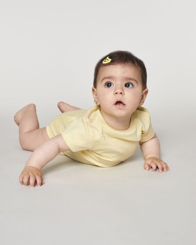 Baby Body - Der kurzärmelige Baby-Body - Butter - 9-12 m/74-80cm bedrucken, Art.-Nr. STUB103C078B9 Baby Body - Der kurzärmelige Baby-Body - Butter - 9-12 m/74-80cm bedrucken, Art.-Nr. STUB103C078B9