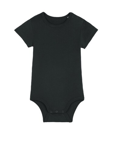 Baby Body - Black - 12-18 m/80-86cm bedrucken, Art.-Nr. STUB103C002B3