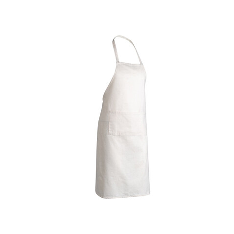 Impact AWARE™ recycelte Baumwollschürze 180gr off white bedrucken, Art.-Nr. P262.840