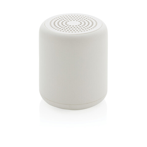 5W Wireless Speaker aus RCS recyceltem Kunststoff weiß bedrucken, Art.-Nr. P329.853