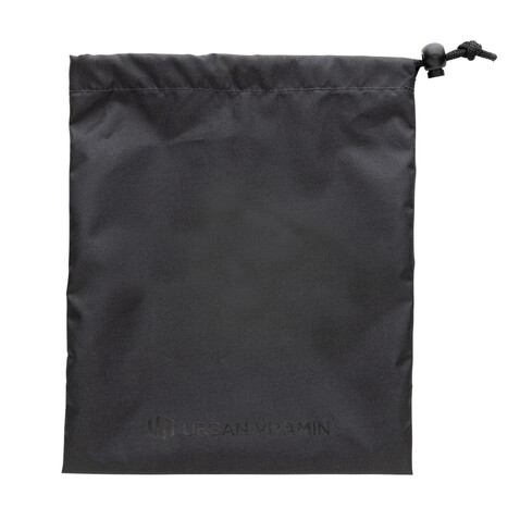 Urban Vitamin Palo Alto Kopfhörer aus RCS Kunststoff schwarz bedrucken, Art.-Nr. P329.491