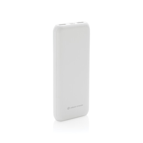 Urban Vitamin Pasadena 20.000mAh 18W PD Powerbank weiß bedrucken, Art.-Nr. P322.753