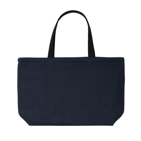 Impact Aware™ 285g/m² große, ungefärbte Rcanvas-Kühltasche navy blau bedrucken, Art.-Nr. P422.489