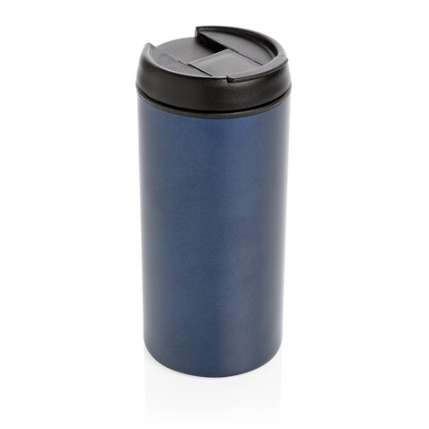 Metro Becher Becher aus RCS recyceltem Stainless-Steel blau bedrucken, Art.-Nr. P435.045