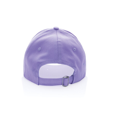 Impact 5 Panel Kappe aus 280gr rCotton mit AWARE™ Tracer lavender bedrucken, Art.-Nr. P453.470