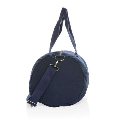 Impact Aware™ 285g/m² ungefärbter rCanvas-Seesack navy blau bedrucken, Art.-Nr. P707.195