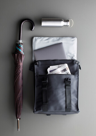 VINGA Baltimore Rucksack schwarz bedrucken, Art.-Nr. 500119