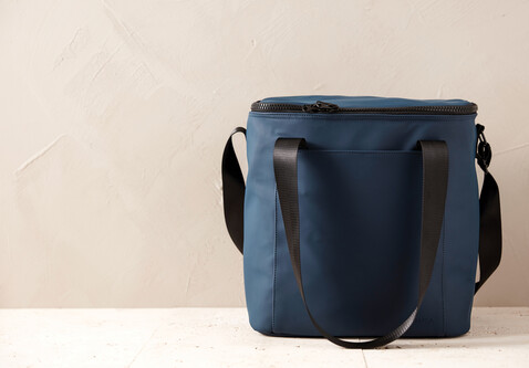 VINGA Baltimore Kühltasche navy blau bedrucken, Art.-Nr. 500921