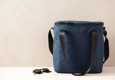 VINGA Baltimore Kühltasche navy blau bedrucken, Art.-Nr. 500921