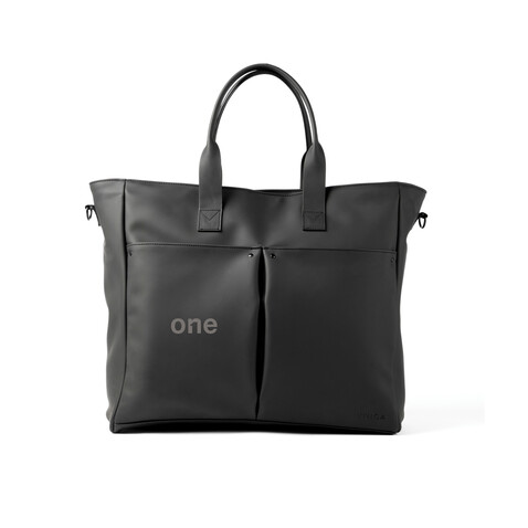 VINGA Baltimore Hybrid Office-Bag schwarz bedrucken, Art.-Nr. 501719