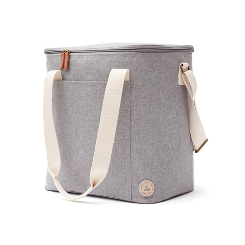 VINGA Sortino Kühltasche grande grau bedrucken, Art.-Nr. 51311