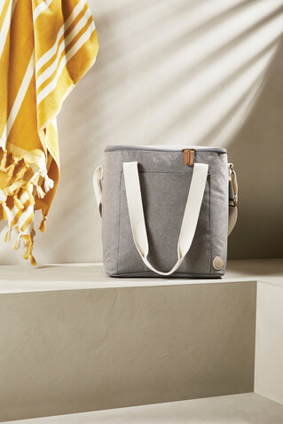 VINGA Sortino Kühltasche grande grau bedrucken, Art.-Nr. 51311