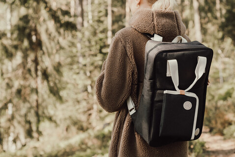 VINGA Sortino Kühlrucksack schwarz bedrucken, Art.-Nr. 52103