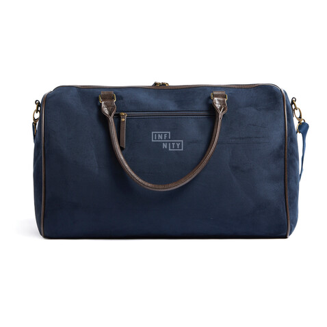 VINGA Hunton Weekendbag blau bedrucken, Art.-Nr. 522019