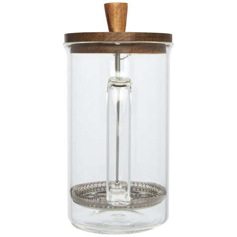 Ivorie 600 ml Kaffeebereiter, transparent, holz bedrucken, Art.-Nr. 11331201
