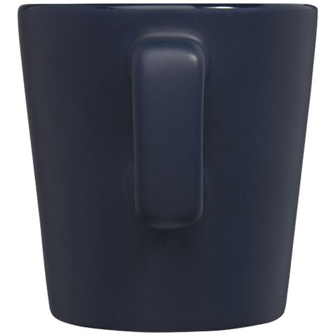 Ross 280 ml Keramiktasse, navy bedrucken, Art.-Nr. 10072655