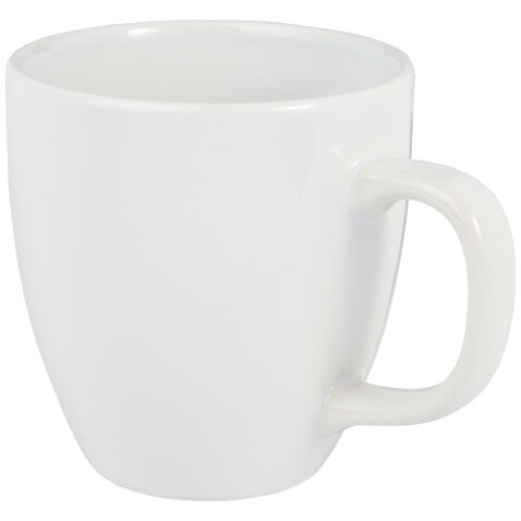 Moni 430 ml Keramiktasse, weiss bedrucken, Art.-Nr. 10072701