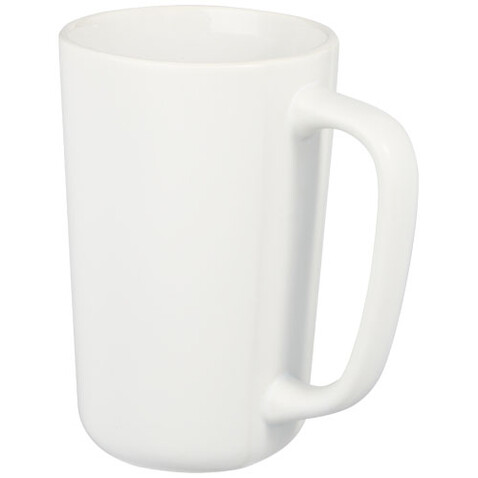 Perk 480 ml Keramiktasse, weiss bedrucken, Art.-Nr. 10072801