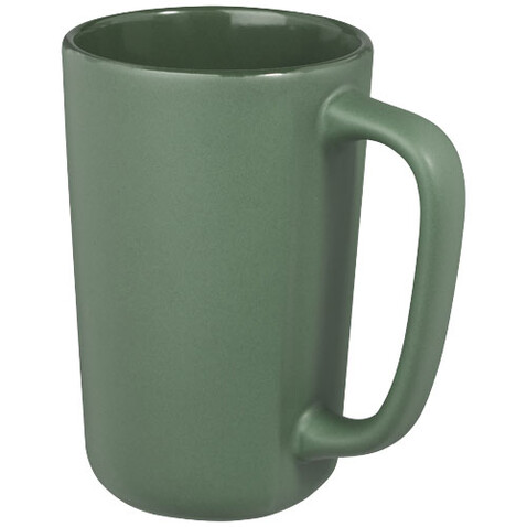 Perk 480 ml Keramiktasse, heather grün bedrucken, Art.-Nr. 10072862