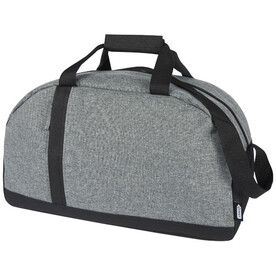 Reclaim GRS recycelte Sport-Reisetasche 21 L, schwarz, heather grau bedrucken, Art.-Nr. 12065690 Reclaim GRS recycelte Sport-Reisetasche 21 L, schwarz, heather grau bedrucken, Art.-Nr. 12065690