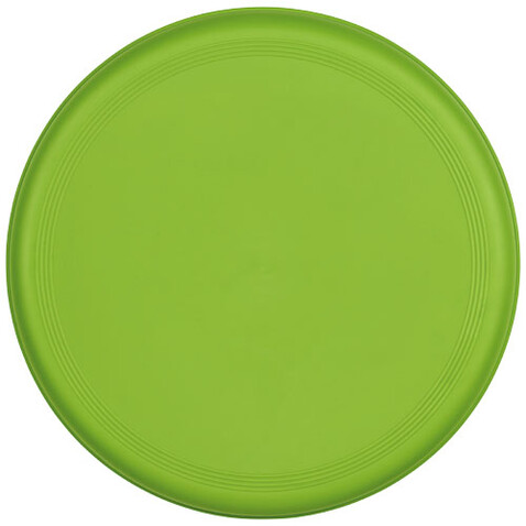 Orbit Frisbee aus recyceltem Kunststoff, limone bedrucken, Art.-Nr. 12702963