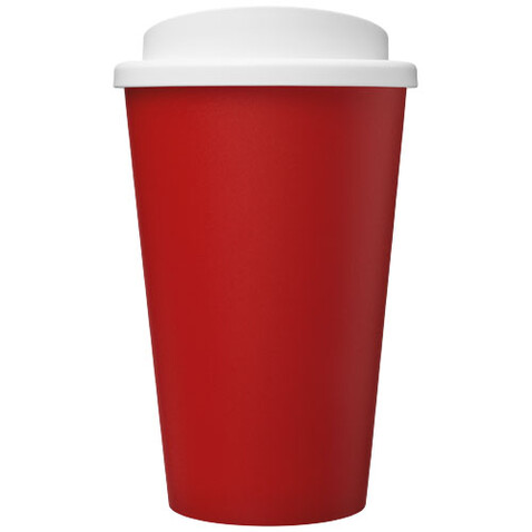 Americano® Eco 350 ml recycelter Becher, rot, weiss bedrucken, Art.-Nr. 21042227 Americano® Eco 350 ml recycelter Becher, rot, weiss bedrucken, Art.-Nr. 21042227