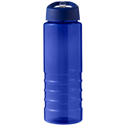 H2O Active® Eco Treble 750 ml Sportflasche mit Stülpdeckel, blau, blau bedrucken, Art.-Nr. 21048203