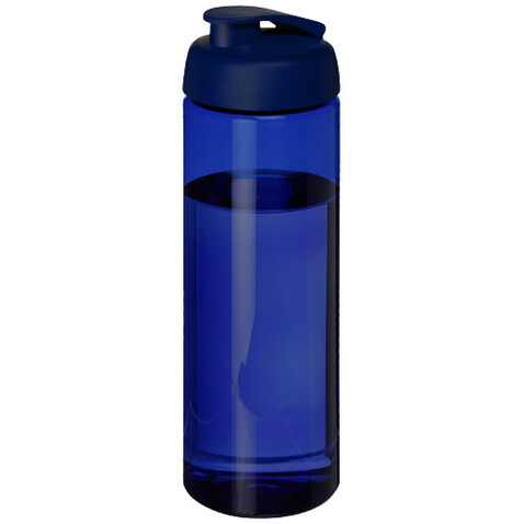H2O Active® Eco Vibe 850 ml Sportflasche mit Klappdeckel, blau, blau bedrucken, Art.-Nr. 21048305 H2O Active® Eco Vibe 850 ml Sportflasche mit Klappdeckel, blau, blau bedrucken, Art.-Nr. 21048305