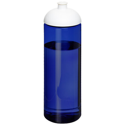 H2O Active® Eco Vibe 850 ml Sportflasche mit Stülpdeckel, blau, weiss bedrucken, Art.-Nr. 21048405