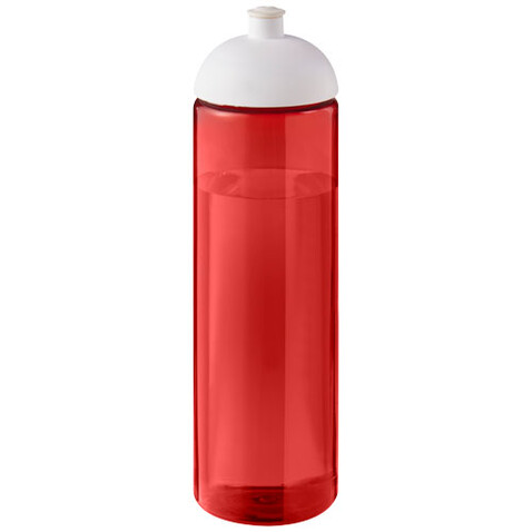 H2O Active® Eco Vibe 850 ml Sportflasche mit Stülpdeckel, rot, weiss bedrucken, Art.-Nr. 21048406