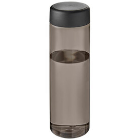H2O Active® Eco Vibe 850 ml Wasserflasche mit Drehdeckel, kohle, schwarz bedrucken, Art.-Nr. 21048500 H2O Active® Eco Vibe 850 ml Wasserflasche mit Drehdeckel, kohle, schwarz bedrucken, Art.-Nr. 21048500