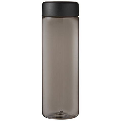H2O Active® Eco Vibe 850 ml Wasserflasche mit Drehdeckel, kohle, schwarz bedrucken, Art.-Nr. 21048500