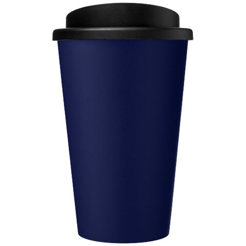 Americano® recycelter isolierter 350 ml Becher, blau, schwarz bedrucken, Art.-Nr. 21069152 Americano® recycelter isolierter 350 ml Becher, blau, schwarz bedrucken, Art.-Nr. 21069152