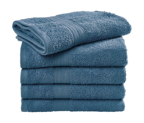 SG ACCESSORIES - TOWELS Rhine Guest Towel COMFORT, Petrol, One Size bedrucken, Art.-Nr. 009645250