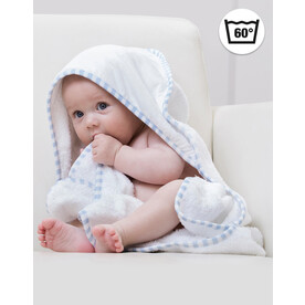 SG ACCESSORIES - TOWELS Po Hooded Baby Towel, White/Baby Blue, One Size bedrucken, Art.-Nr. 010640580 SG ACCESSORIES - TOWELS Po Hooded Baby Towel, White/Baby Blue, One Size bedrucken, Art.-Nr. 010640580
