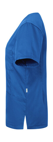 Karlowsky Ladies` Slip-on Tunic Essential Short Sl., Royal Blue, M bedrucken, Art.-Nr. 029673084