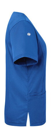 Karlowsky Ladies` Slip-on Tunic Essential Short Sl., White, M bedrucken, Art.-Nr. 029670004