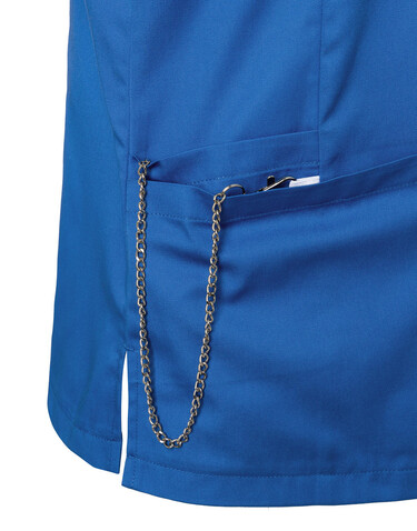 Karlowsky Ladies` Slip-on Tunic Essential Short Sl., Emerald Green, L bedrucken, Art.-Nr. 029675015