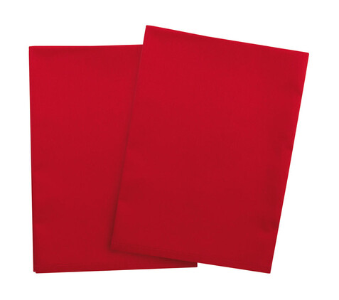 Karlowsky Unicoloured dish and cleaning cloth (10-pack), Red, One Size bedrucken, Art.-Nr. 030674000