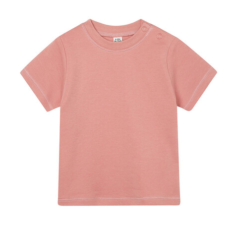 BabyBugz Baby T-Shirt, Dusty Rose, 12-18 bedrucken, Art.-Nr. 047474274