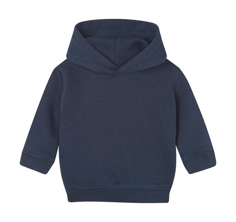 BabyBugz Baby Essential Hoodie, Navy, 12-18 bedrucken, Art.-Nr. 073472004