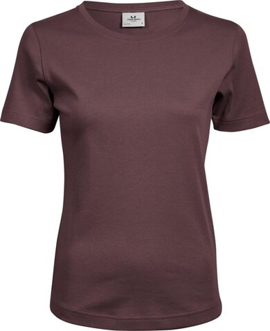 Tee Jays Ladies` Interlock T-Shirt, Grape, 3XL bedrucken, Art.-Nr. 101544078